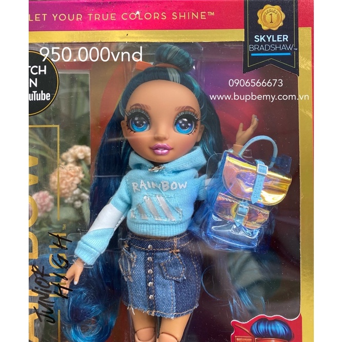 Búp bê Rainbow High nhập Mỹ full box , búp bê cầu vồng thời trang Rainbow High doll JR.