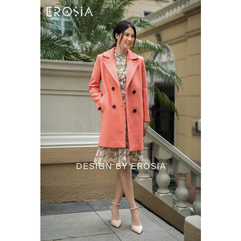 Măng Tô Dạ Cam 4 Khuy EROSIA | BigBuy360 - bigbuy360.vn