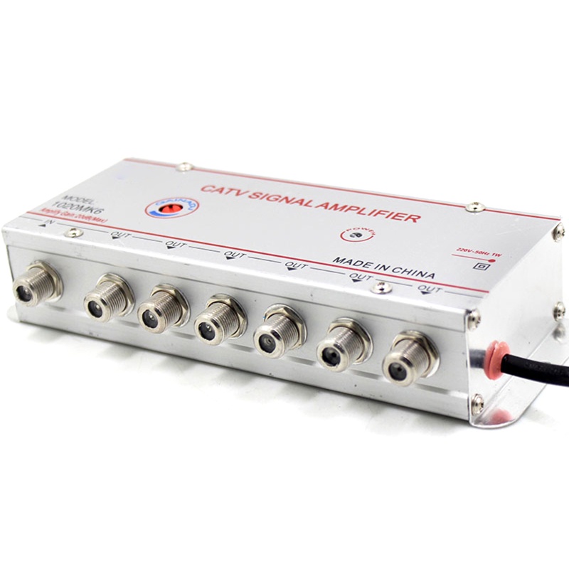 Ăng Ten Khuếch Đại Tín Hiệu CATV TV 6 Chiều 1 Chất Lượng Cao