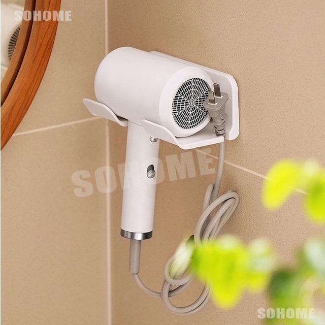 Giá đỡ máy sấy tóc gắn tường phù hợp cho phòng tắm