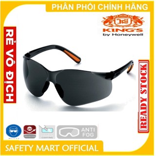 Kính bảo hộ Thợ Hàn, Đi Phượt, Đi biển, Chống nắng Kings KY212 chống văng bắn, va đập mạnh - Đen