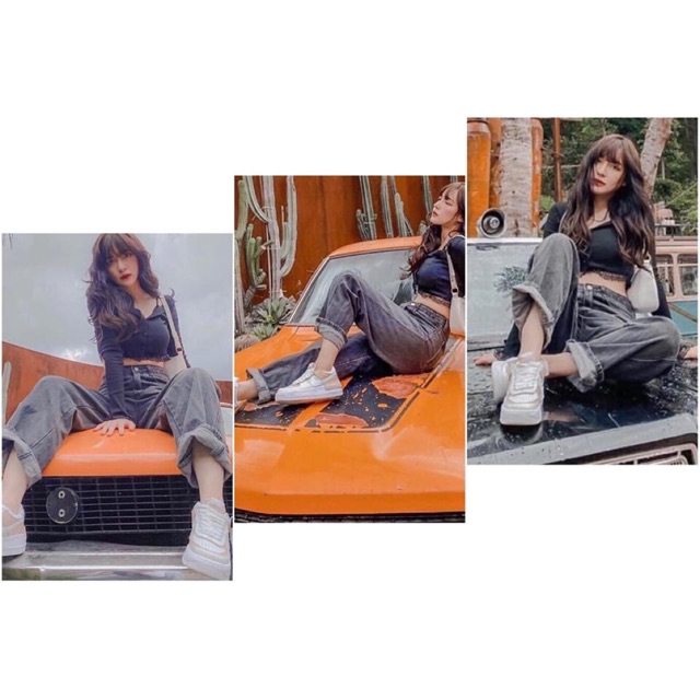 QUẦN JEAN SUÔNG XÁM ‼️