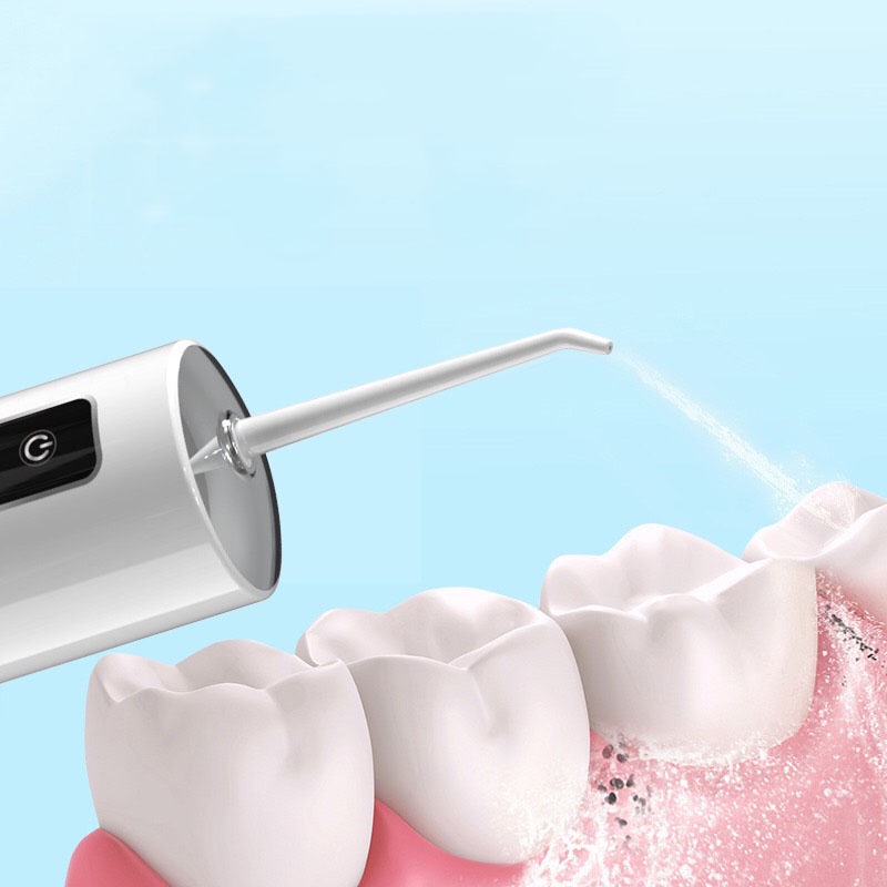 Máy Tăm Nước ORAL IRIGATOR - Chăm Sóc Và Bảo Vệ Răng Miệng - Gồm 4 Đầu Thay Thế TN02