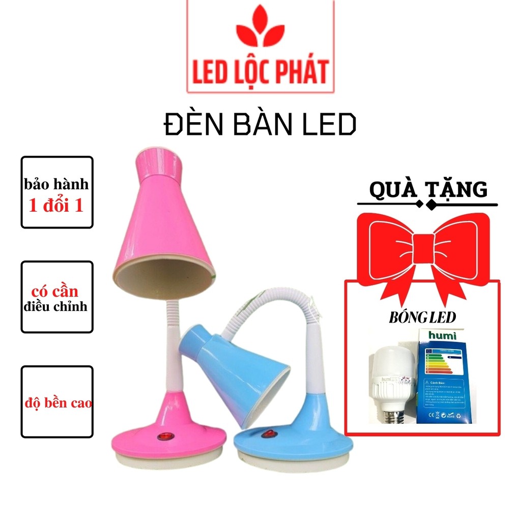 Đèn học led để bàn làm việc, đèn bàn học đọc sách cho bé