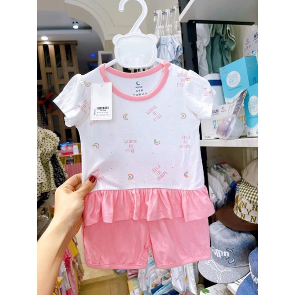 Bộ quần áo cộc tay cho bé (6-9M -> 2-3Y)