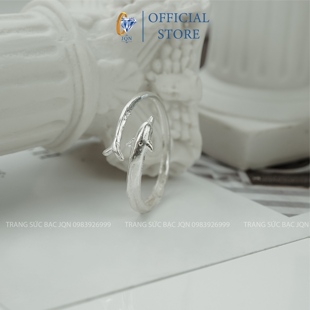 Nhẫn Bạc Nữ JQN Nhẫn Hở Vừa Mọi Size Tay N53