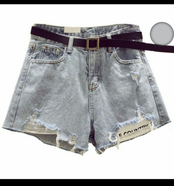 [ Mã FAMAYWA giảm 10K đơn 50K] Quần short jean lai rách đắp vải đẹp mê, hình thật quần chụp sàn | BigBuy360 - bigbuy360.vn