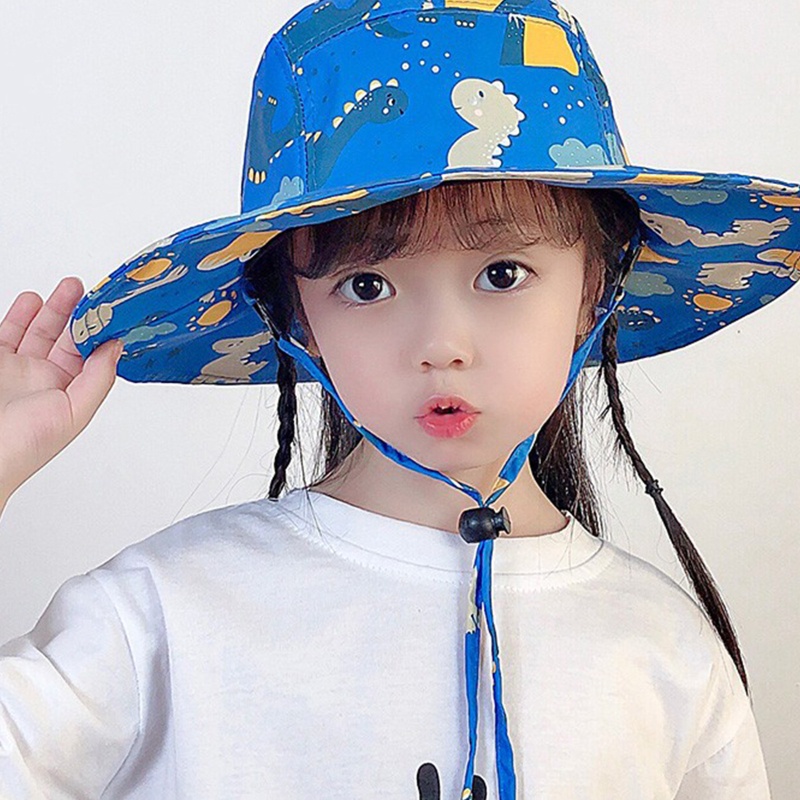 Nón Tai Bèo Chống Nắng Họa Tiết Hoạt Hình Dễ Thương