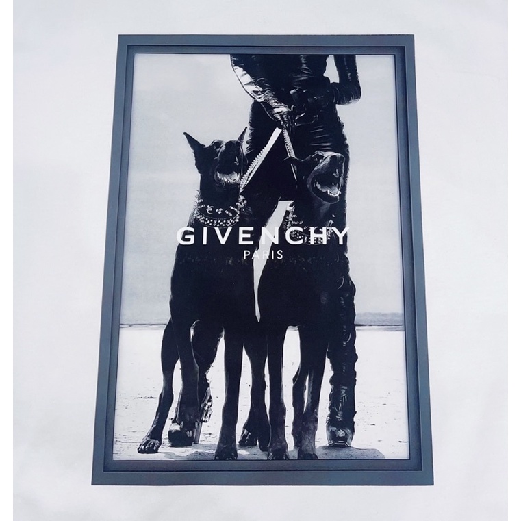 ÁO THUN TAY LỠ COTTON DOG GIVENCHYY FORM UNISEX NAM NỮ (kèm ảnh thật)