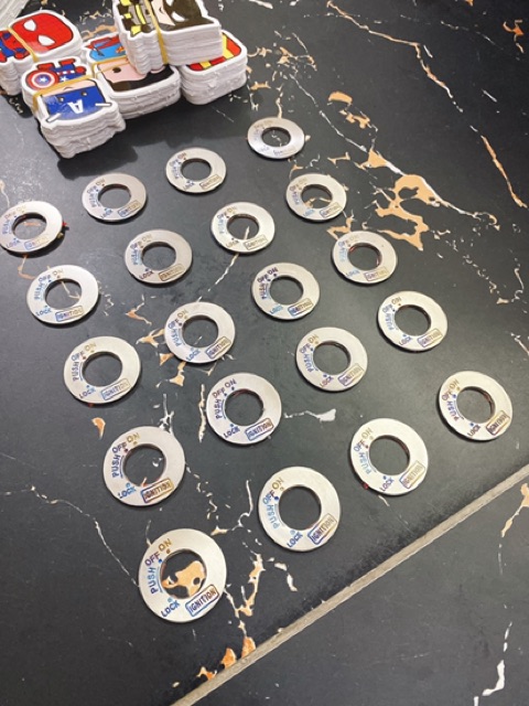 Dán ổ khoá titan cho xe Wave/Sirus/Ex 135/Sh ...