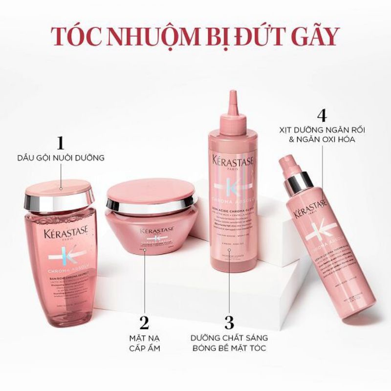 [ Minisize 30ml ] Mặt nạ giúp bảo vệ màu và phục hồi tóc nhuộm Kerastase Chroma Absolu Masque Filler