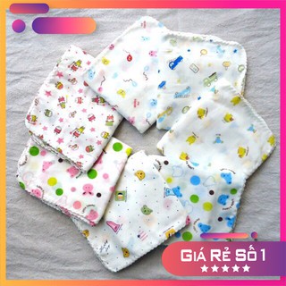 Combo 10 khăn sữa in hình xuất Nhật cho bé