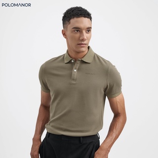 [17.6 Mua 2 giảm 6%] Áo Polo nam có cổ BASIC-POLOMANOR vải cá sấu cotton CMC, nam tính, chỉn chu, sang trọng