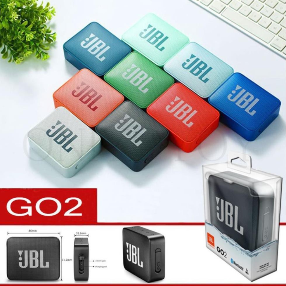 Loa Bluetooth Không Dây Jbl Go 2 Mini -  Vừa Chống Thấm Nước Ipx7