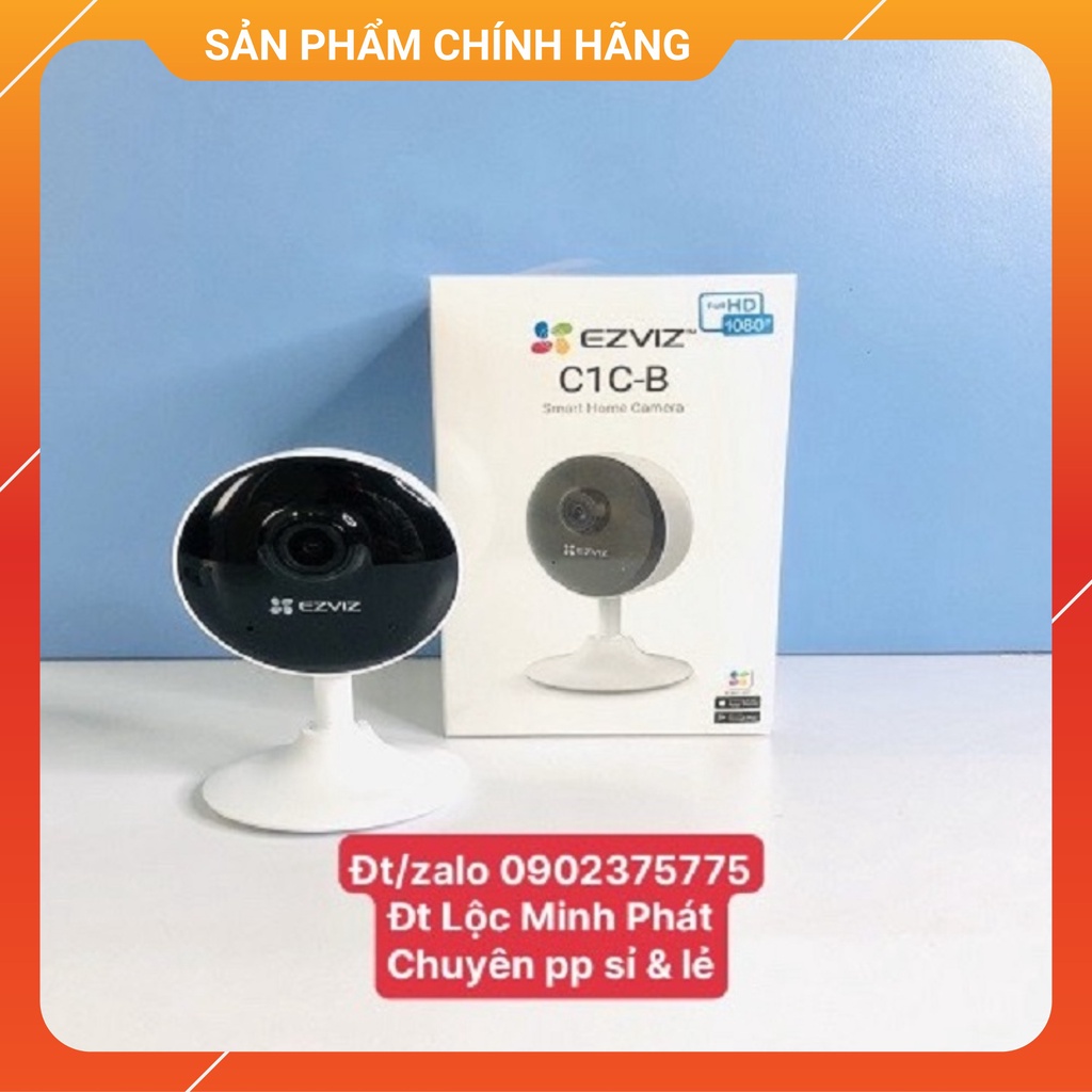 Camera mini không dây EZVIZ C1C -B cube 1080P 2Mp Âm thanh nói chuyện 2 chiều