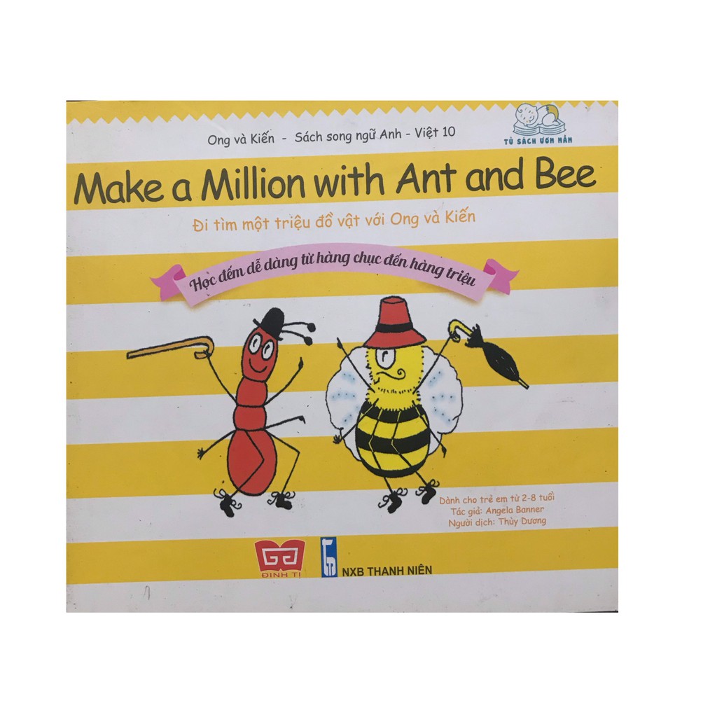 Sách - Ong và Kiến 10 - Đi tìm một triệu đồ vật với Ong và Kiến