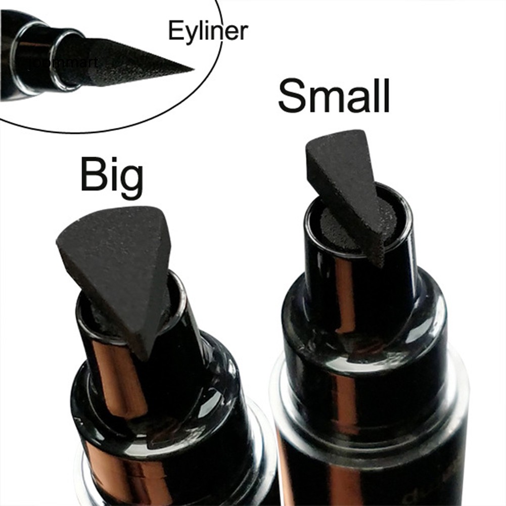 Bút kẻ mắt dạng lỏng CmaaDu thiết kế hai đầu nhanh khô chống thấm nước | BigBuy360 - bigbuy360.vn