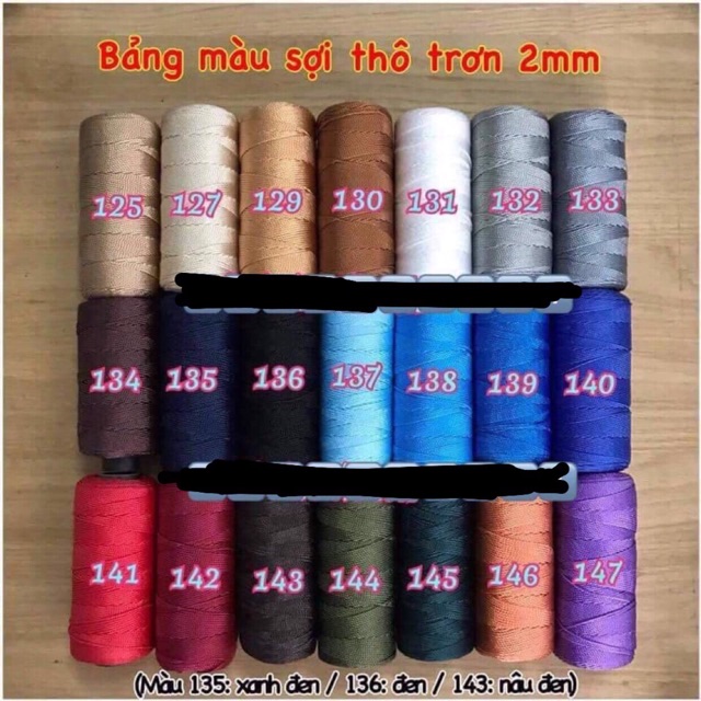 Sợi thô trơn