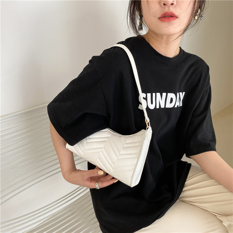 Túi đeo chéo vai dáng vuông thời trang mùa hè hàng mới 2021 kiểu Pháp dành cho bạn nữ