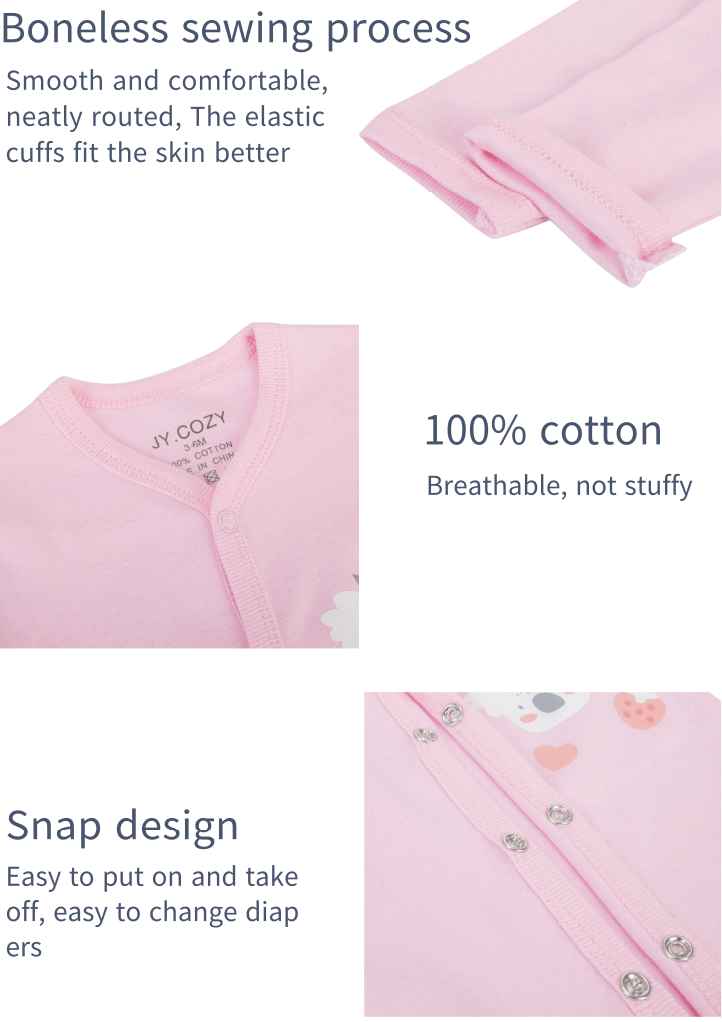 bộ quần áo sơ sinh áo ấm cho bé Áo Liền Quần Cotton Tay Dài Cho Bé Trai Từ 0-12 Tháng Tuổi đồ cho bé trai sơ sinh body dài tay cho bé sơ sinh