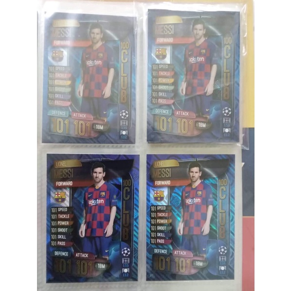 Thẻ insert match attax 19/20