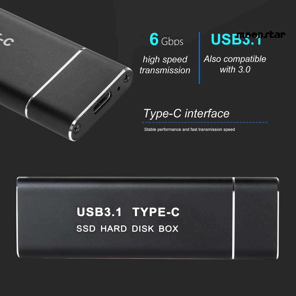 Ổ Cứng Ngoài Ssd Usb 3.1 M.2 Ngff Tốc Độ Cao | BigBuy360 - bigbuy360.vn