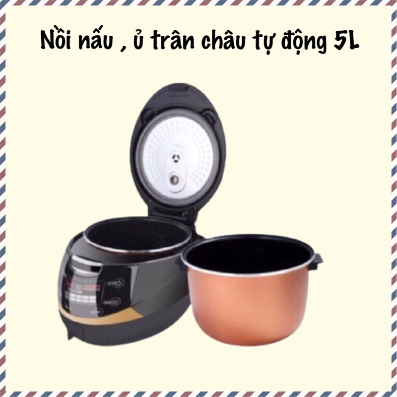 Nồi nấu , ủ trân châu tự động 5L siêu tiện dụng