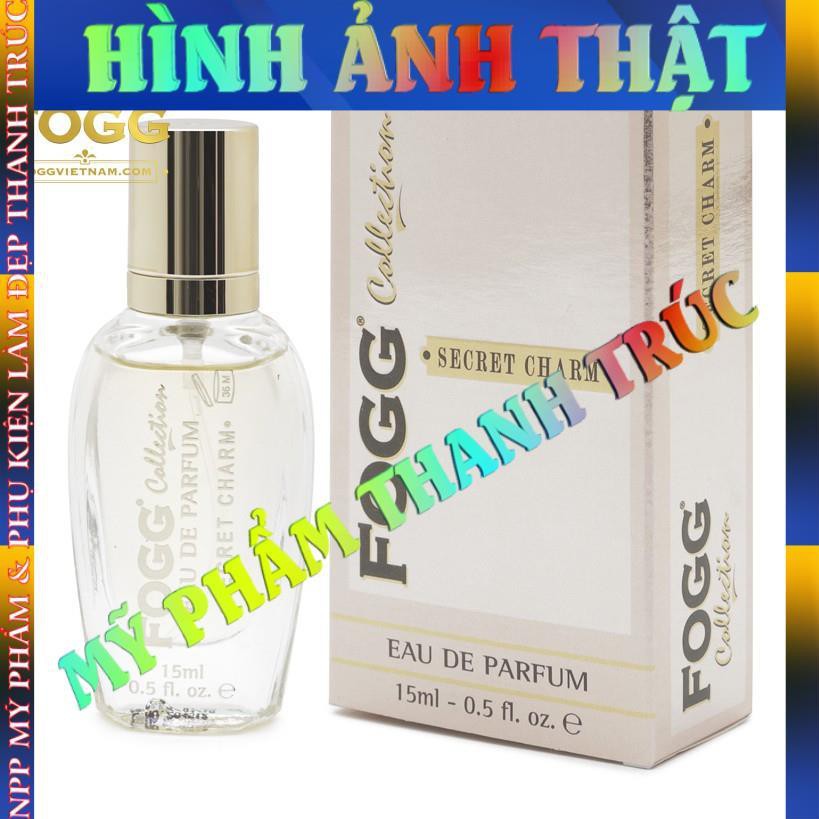 NƯỚC HOA DUBAI FOGG  SECRET CHARM 15ML DẠNG XỊT DÀNH CHO NAM NỮ  - chính hãng