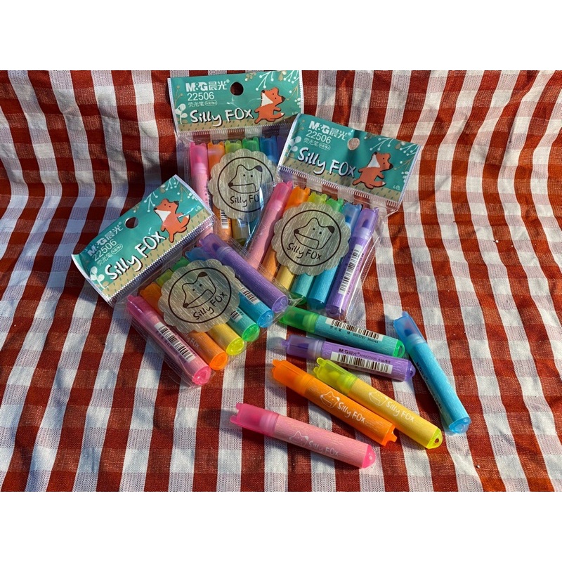 Set 6 bút nhớ dòng 6 màu MG22056