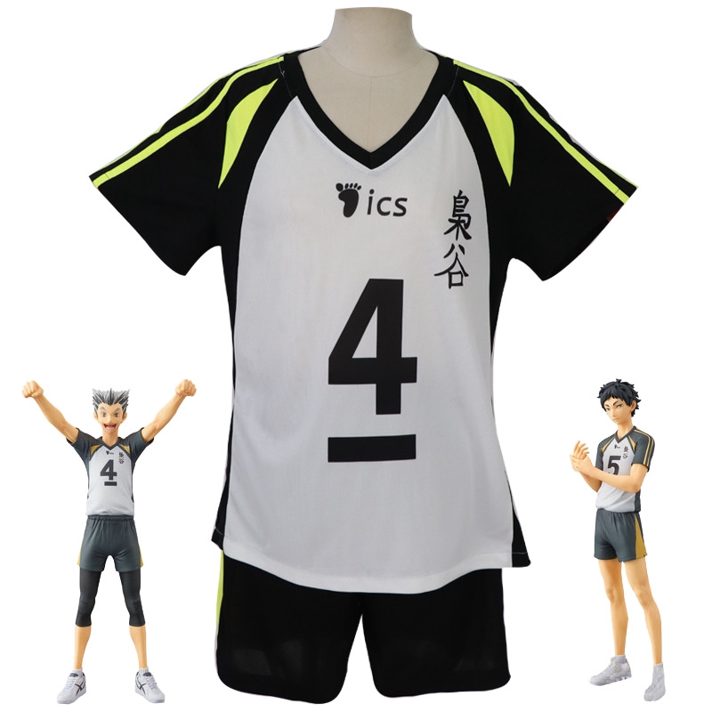 Trang phục cosplay nhân vật Bokuto Koutarou Fukurodani Karasuno Akaashi Keiji trong Haikyuu!!! YBC#