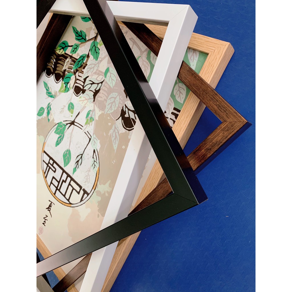 Khung Tranh Viền TỰ LẮP Cho Tranh Số hoá tự tô khổ 40x50 - THAO TÁC ĐƠN GIẢN- DỄ DÀNG THÁO LẮP - KHÔNG KÍNH | BigBuy360 - bigbuy360.vn