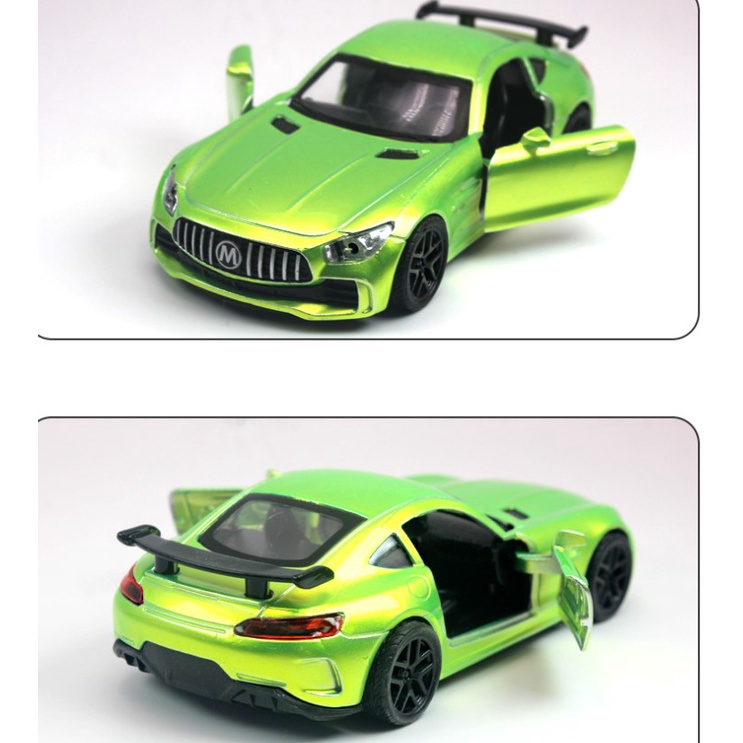 Xe mô hình kim loại cho bé Mercedes-Benz GT sports 1:36