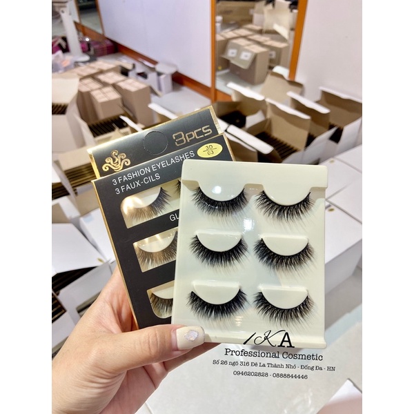 Mi giả 3D 3 đôi siêu đẹp