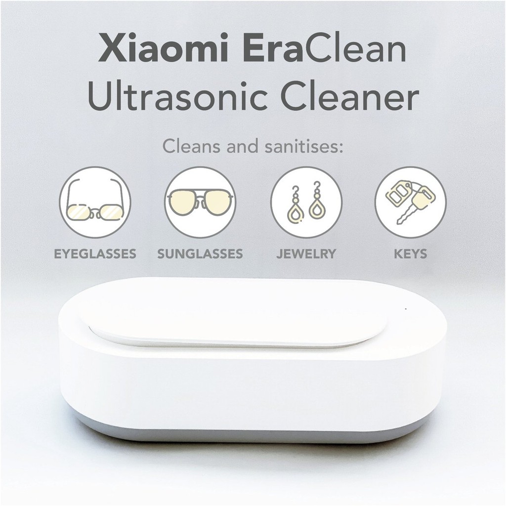 Máy làm sạch bằng sóng siêu âm Xiaomi EraClean GA01 - Hàng Chính Hãng - Bảo Hành 6 Tháng