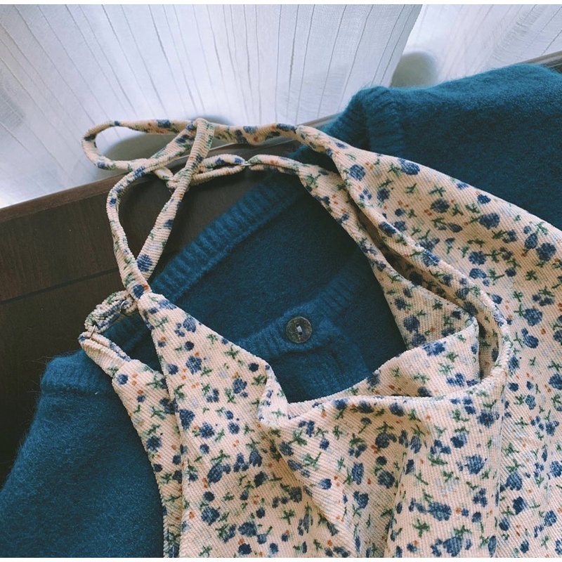 Đầm hoa gân tăm Lailag Dress - Dreamynt