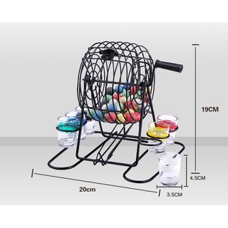 Vòng quay sổ xố Drinking game - đồ chơi uống rượu sát phạt vui nhộn