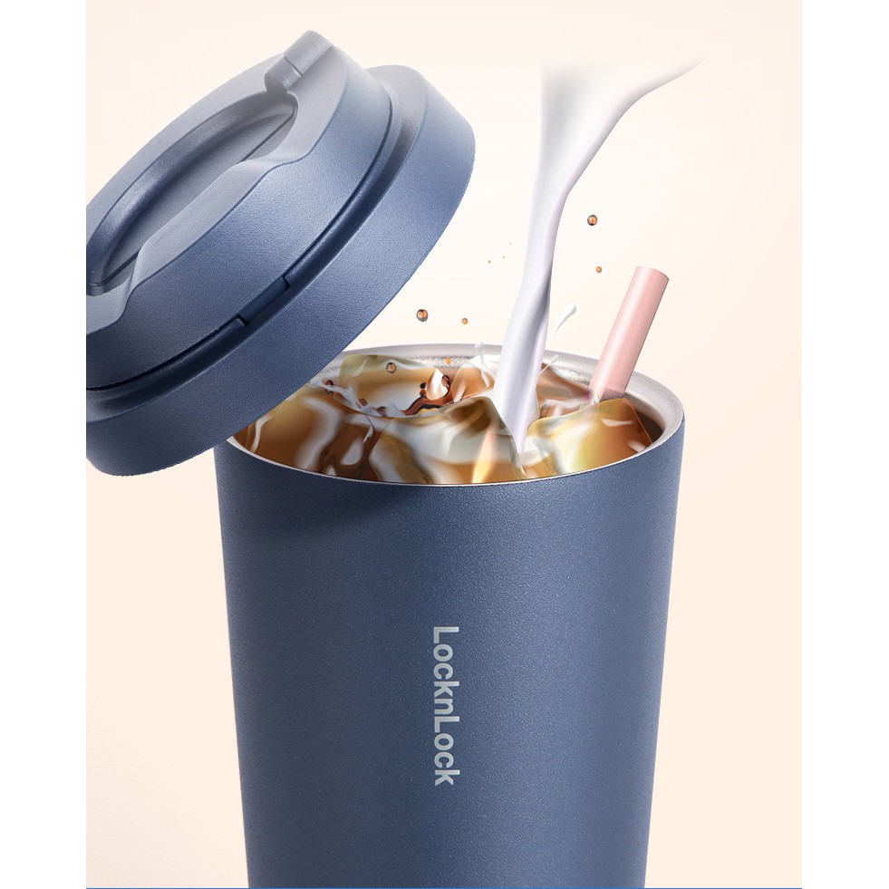 Ly Giữ Nhiệt Lock&Lock Energetic One-Touch Tumbler 550ml LHC3249 - Hàng Chính Hãng - Happi House