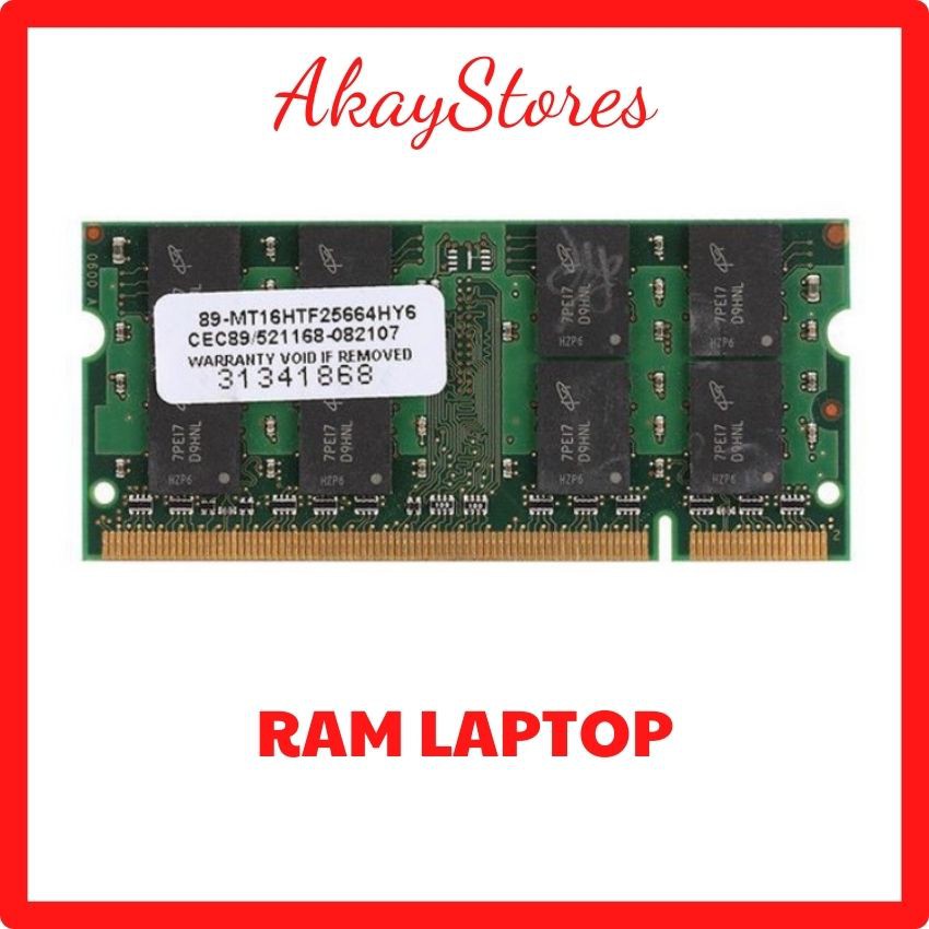 Ram Laptop máy tính xách tay 1Gb 2Gb 4Gb DDR2 DDR3 AkayStores