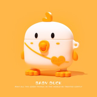 ốp airpod airpods case airpod 2 case airpod pro bọc airpods 2 ốp lưng airpod protective cover ❈airpods protective cover plush cute duck airpodspro3 Apple earphone 2 generation wireless bluetooth box airpodpro second and third iphone silicone case ipod