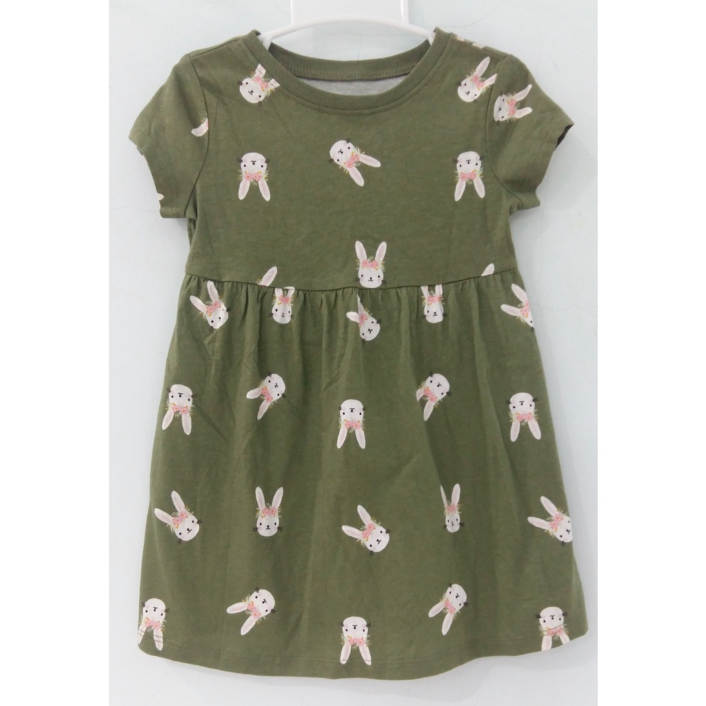 Sale đầm thun Old Navy_Cambodia lẻ size cho bé gái (18M-5Y)
