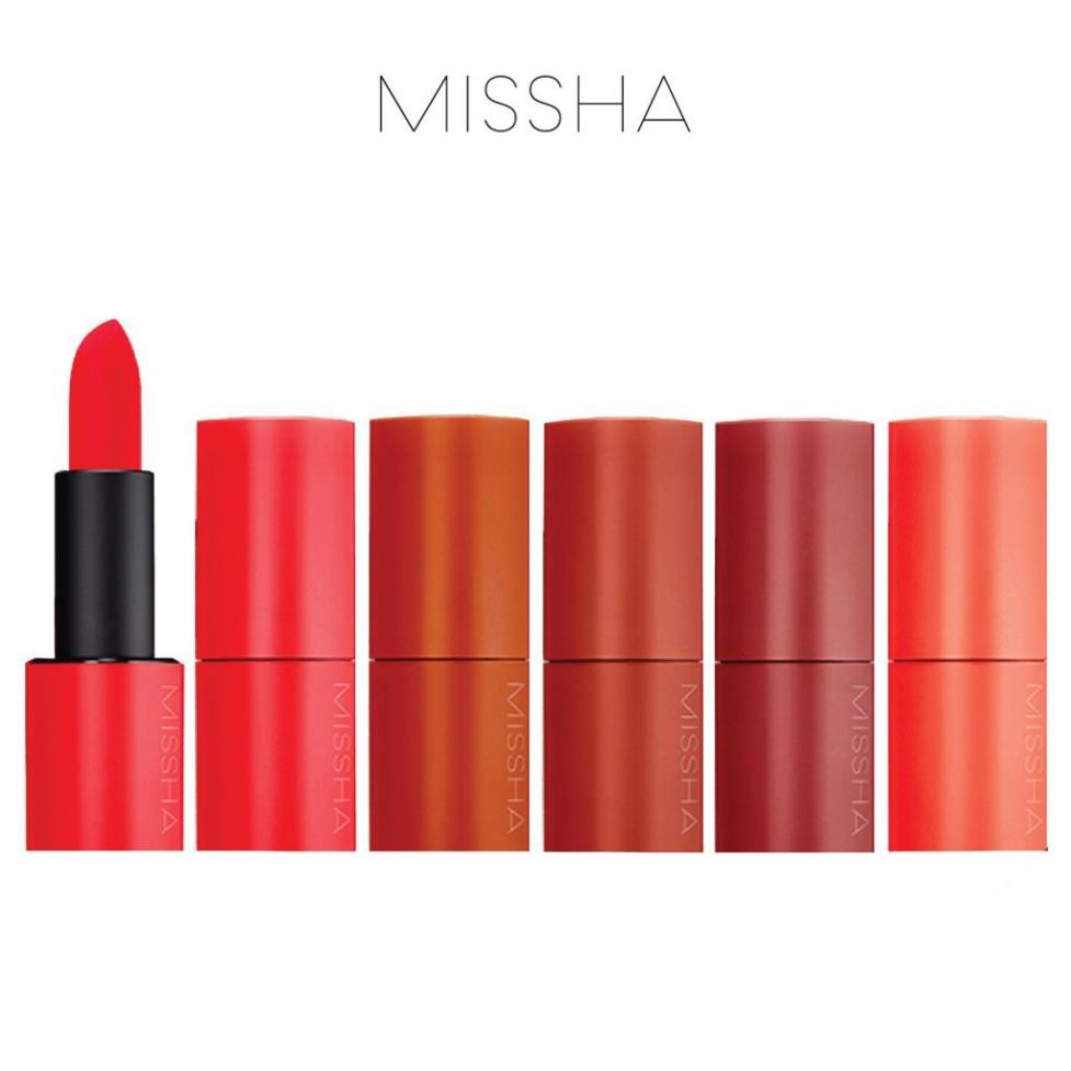 Son Lì MISSHA Dare Rouge Version 2 mềm mịn như nhung, bờ môi nhẹ như không  thoa son, màu sắc hoàn hảo | Shopee Việt Nam