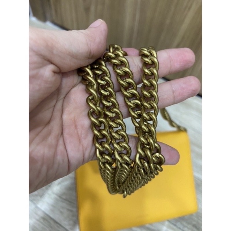 Túi si da thật hiệu GC