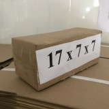 Combo 50 thùng hộp carton bìa giấy đóng gói hàng kích thước 17x7x7 giá rẻ tận xưởng - Miễn phí giao hàng
