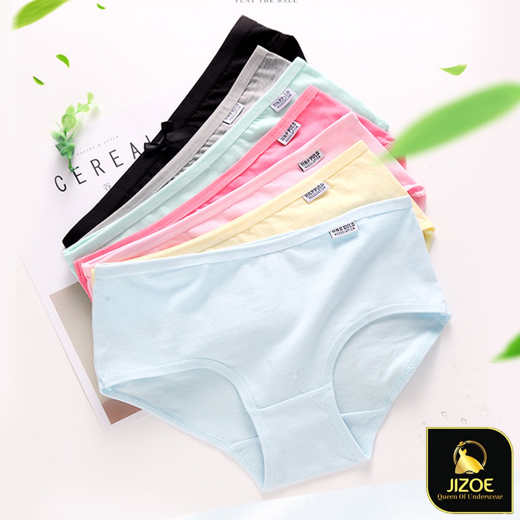 Quần lót nữ Cotton chất đẹp dễ thương kháng khuẩn giá rẻ QLT05 | BigBuy360 - bigbuy360.vn