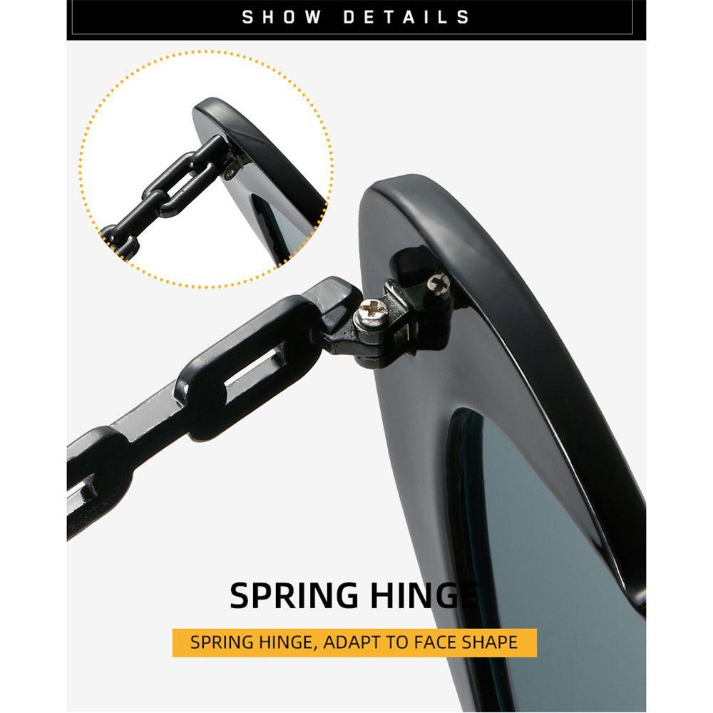 ESPO Kính Mát Gọng Kim Loại Hình Trái Tim Thời Trang