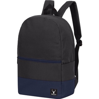 Balo PRAZA BL156DEN (38 x 28 cm) - Đen Phối Xanh (Tặng Móc Khóa)