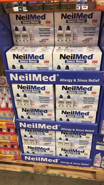 TÚI 250 TÉP NEILMED RỬA MŨI HÀNG NỘI ĐỊA MỸ