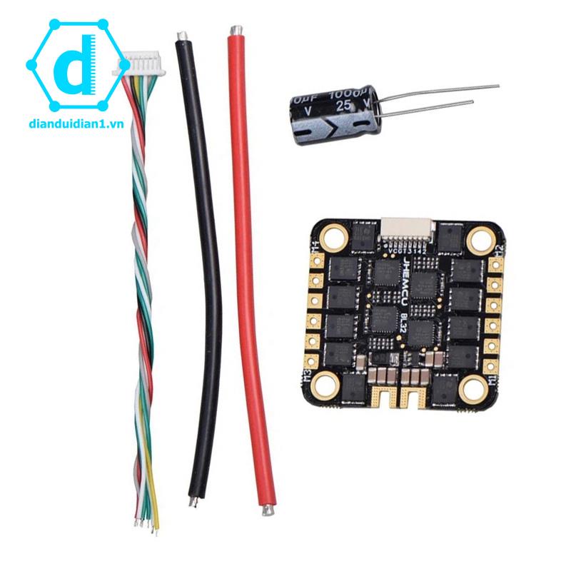 Động Cơ Không Chổi Than Bl32-40A 3-6s Blheli 32 4 Trong 1 Esc Dshot1200 Cho Máy Bay Điều Khiển Từ Xa