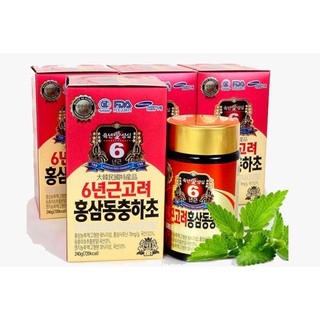 Cao Hồng Sâm Linh Chi Hàn Quốc 240g x 2 Lọ
