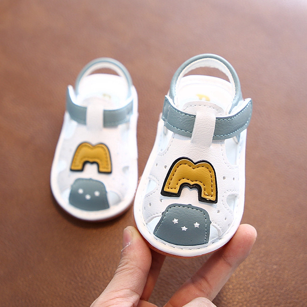 0-2 Years Hot Fashion Cute Cartoon Baby Shoes Sandals Leather Infant Toddler Sandals Shoes